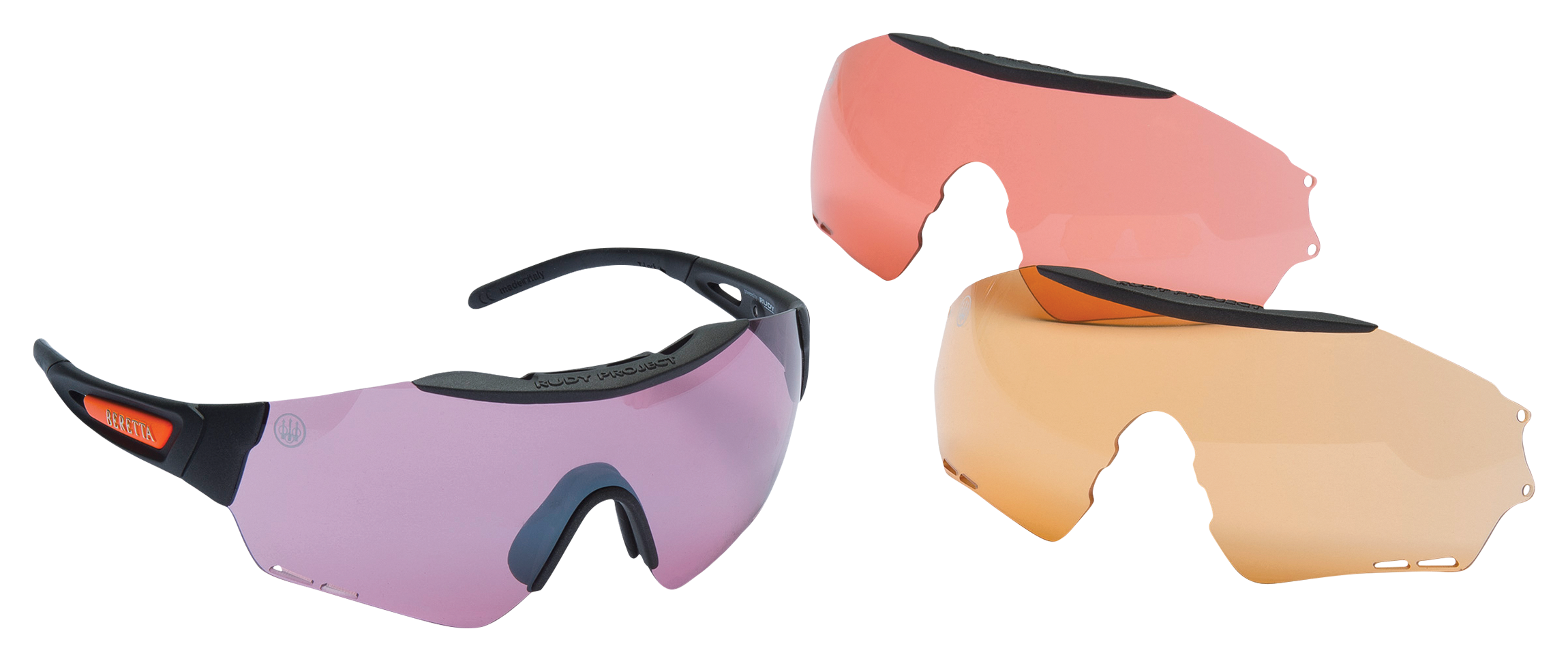 Beretta Puull 3Lens Interchangeable Shooting Glasses Set Cabela's